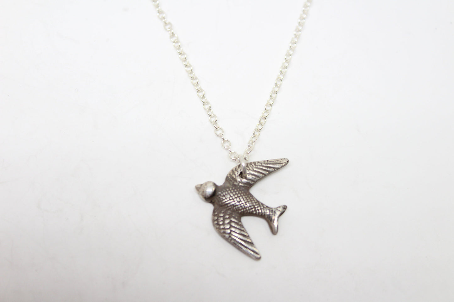 Silver Bird Necklace